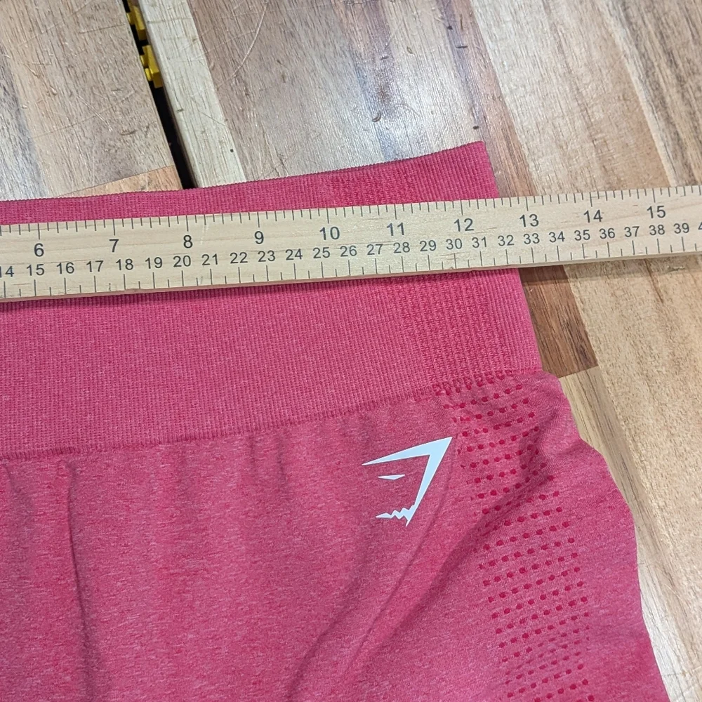 Gymshark Women's Vital Leggings Size M Pink Seamless Compression Gym Yoga Run - Picture 12 of 13